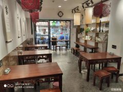 左岸主干道商业街品牌小吃旺铺低价转让