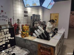 柏庄财富广场主干道奶茶小吃旺铺低价转让