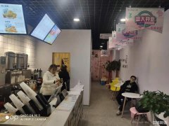 柏庄财富广场主干道奶茶小吃旺铺低价转让