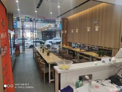 大学城翰林公馆主街沿街位置小吃旺铺转让